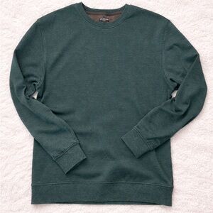 Van Heusen Men's Crewneck Sweater in Forest Green